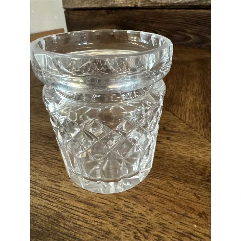 WATERFORD CRYSTAL IRELAND Lismore Pattern BISCUITCANDY COOKIE‎ BARREL JAR